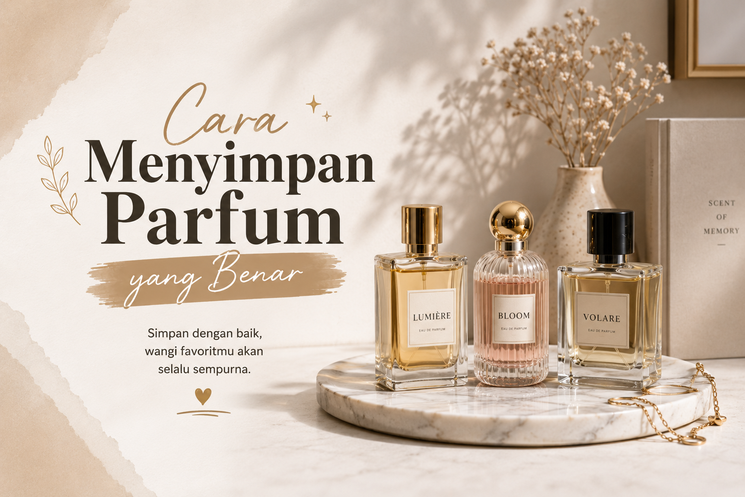 Cara Tepat Menyimpan Parfum Agar Tetap Awet dan Wanginya Tidak Berubah