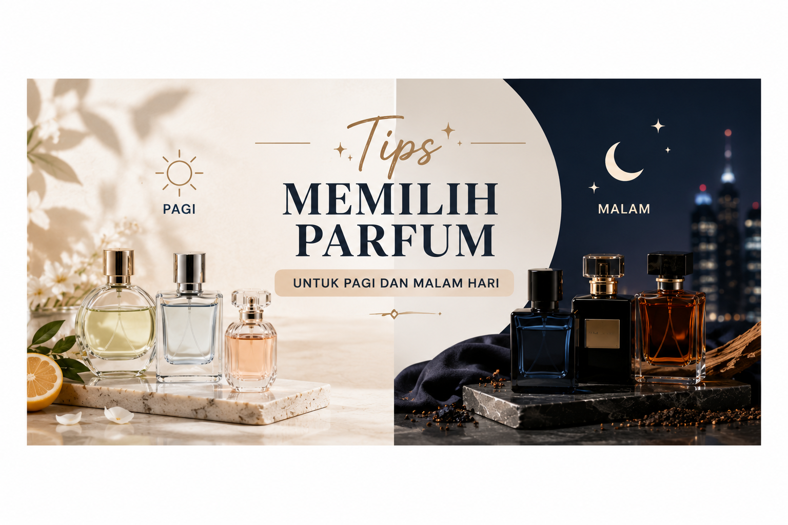 Tips Memilih Parfum untuk Pagi dan Malam Hari: Jangan Sampai Tertukar!