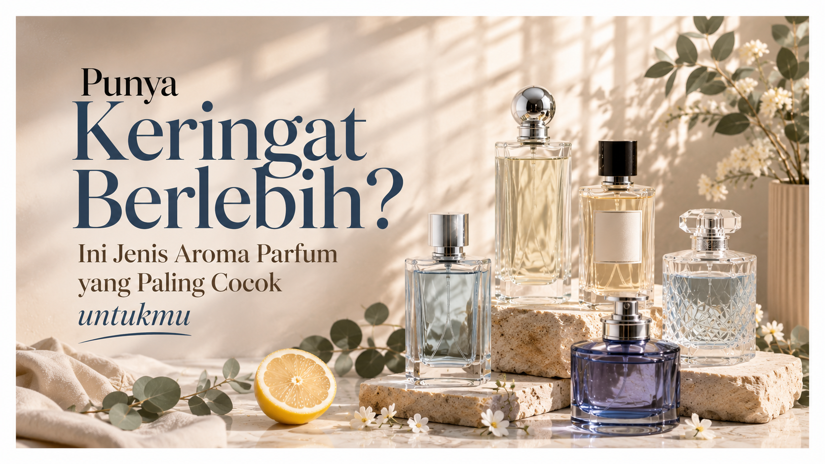 Punya Keringat Berlebih? Ini Jenis Aroma Parfum yang Paling Cocok untukmu