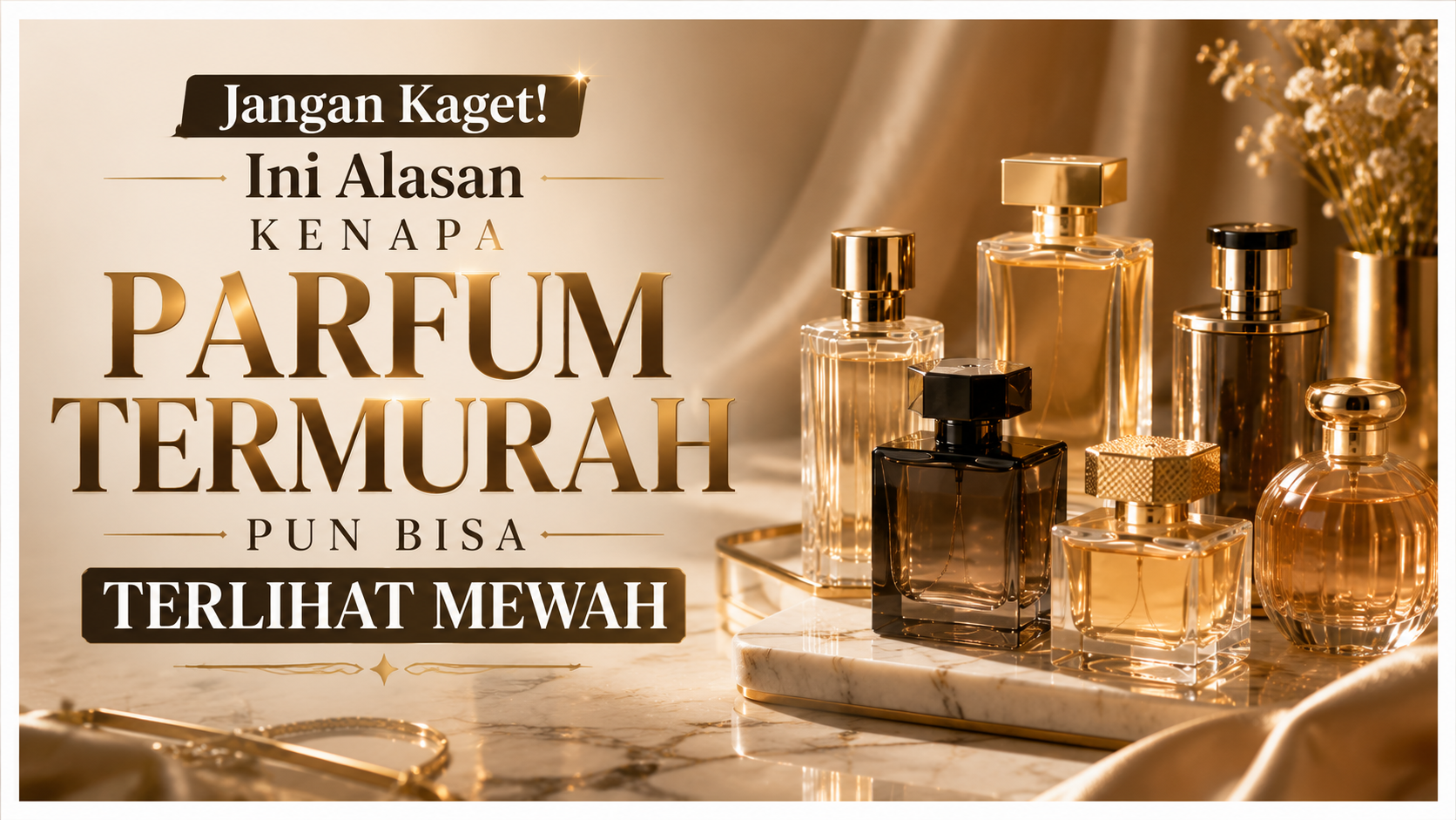 Jangan Kaget! Ini Alasan Kenapa Parfum Termurah Pun Bisa Terlihat Mewah