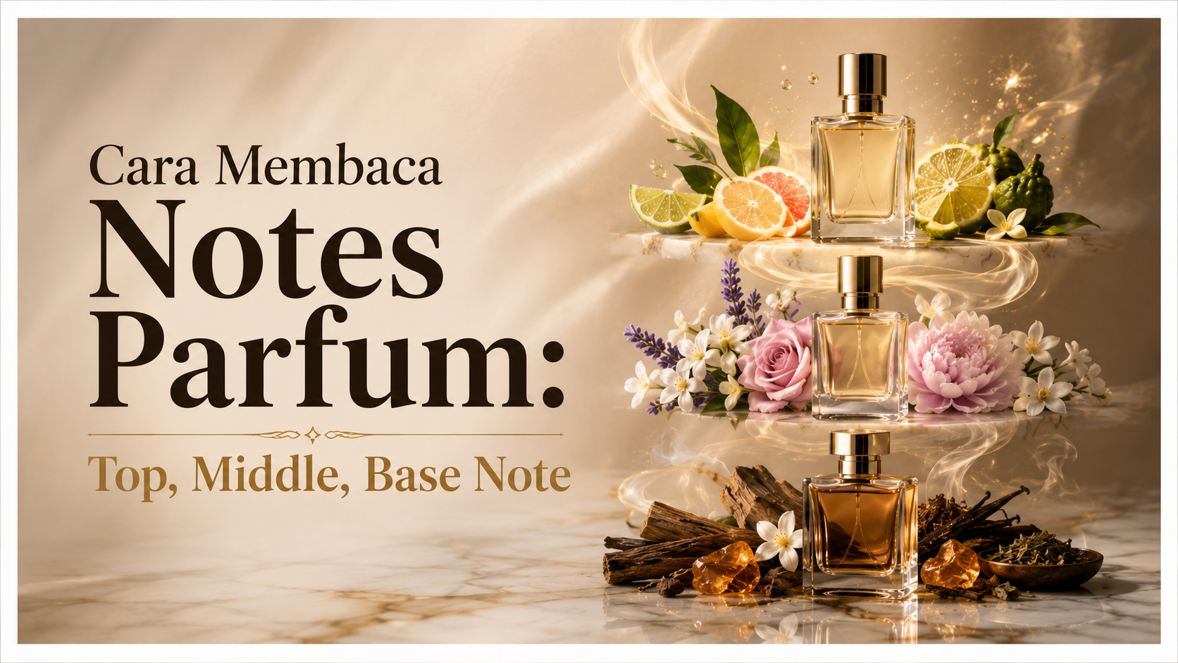 Cara Membaca Notes Parfum: Top, Middle, Base Note Dijelaskan Simpel