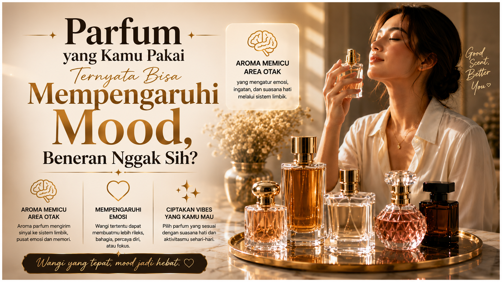 Parfum Pengaruhi Mood? Ya! Ini Penjelasan Sains & Cara Menggunakannya | Toko Parfume
