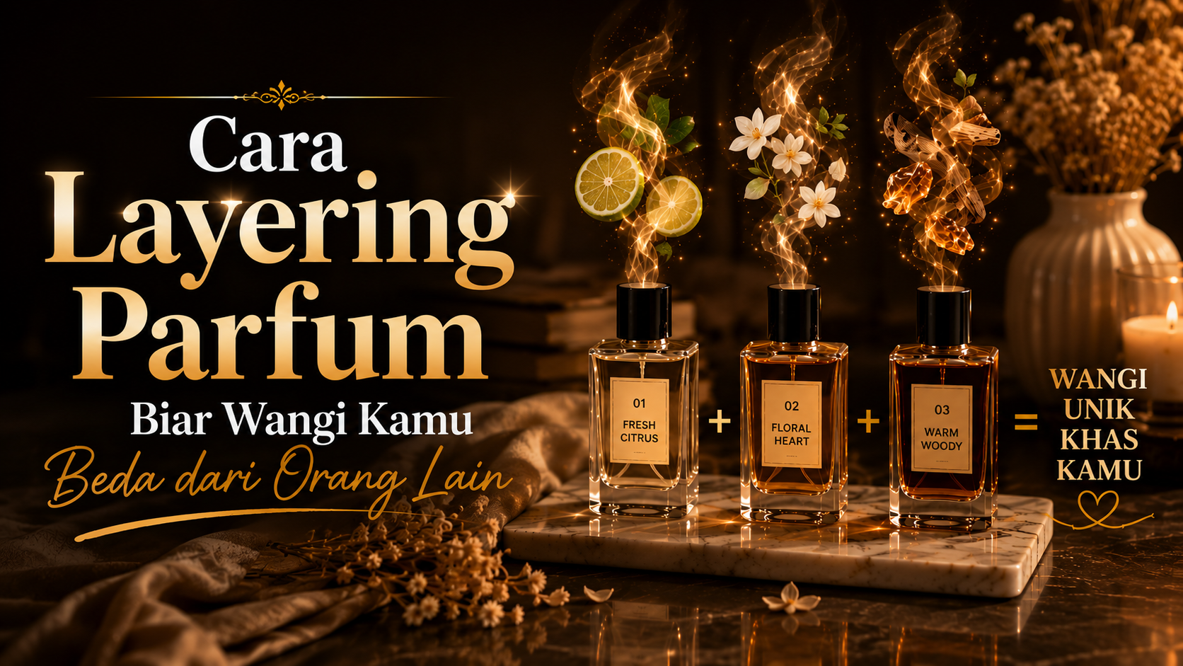 Cara Layering Parfum Biar Wangi Kamu Unik & Tahan Lama | Toko Parfume
