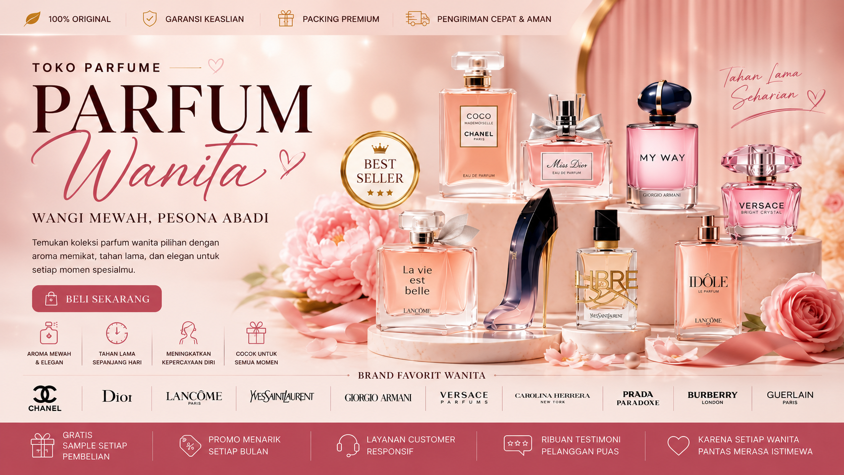 Toko Parfume - Parfum Original Kualitas Premium Terpercaya